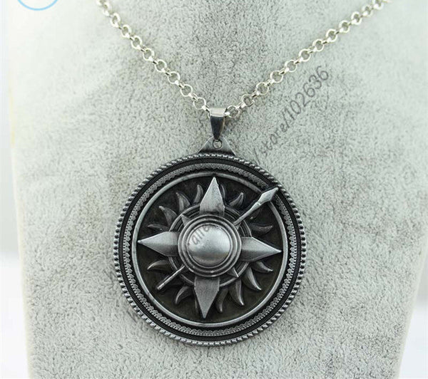 Game of Thrones Crest House Stark Silver Metal Pendant