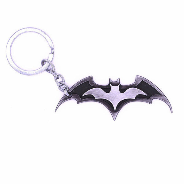 Batman Keychain Super Hero Key Chain & Key Ring Holder