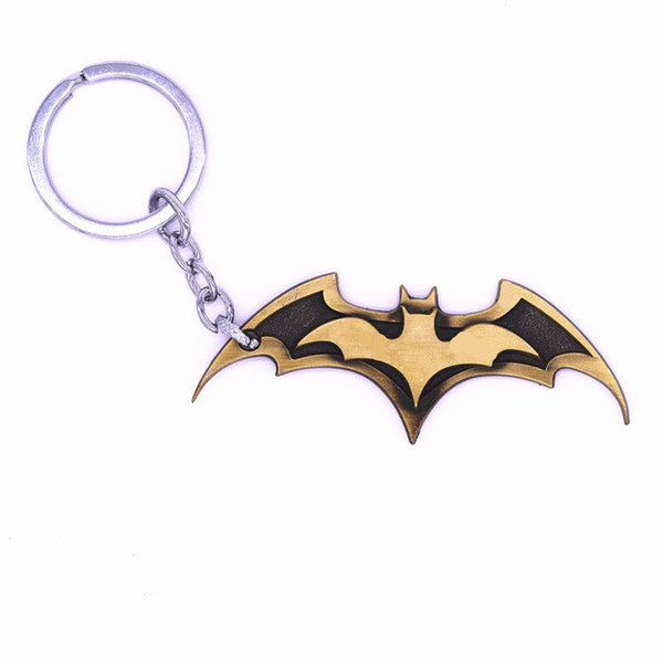 Batman Keychain Super Hero Key Chain & Key Ring Holder