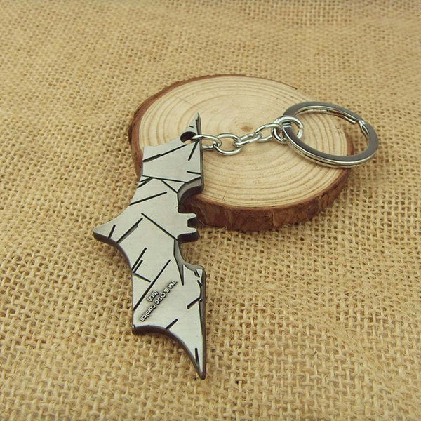 Batman Scratched Key Chains