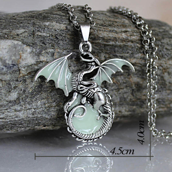 Game of Throne Dragon Punk Luminous Dragon Pendant & Necklace