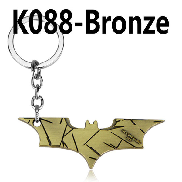 New Arrival The Bat Man Movie Theme Metal Keychain