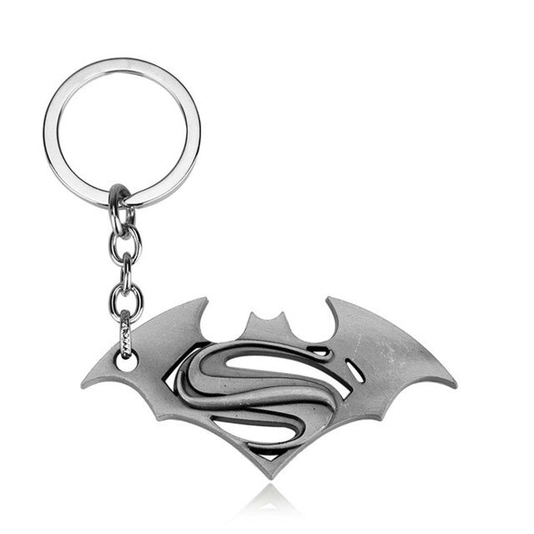 Superman and Batman Dawn of Justice Superhero Car KeyChain