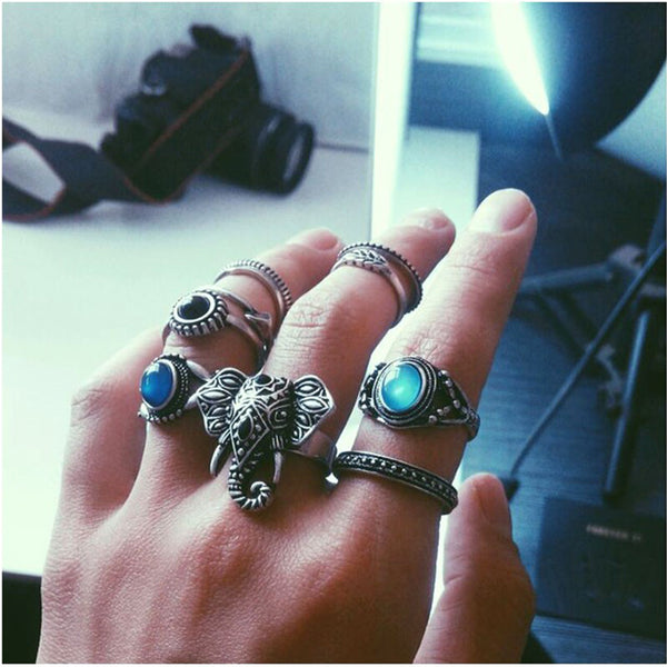 Game of Thrones Bohemian Elephants Rings