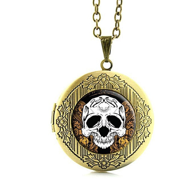 Pirates of the Caribbean Pendant Skeleton Skull Jack Necklace
