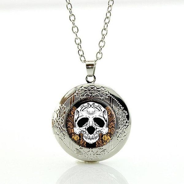 Pirates of the Caribbean Pendant Skeleton Skull Jack Necklace