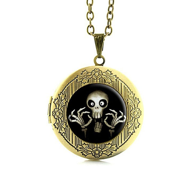 Pirates of the Caribbean Pendant Skeleton Skull Jack Necklace
