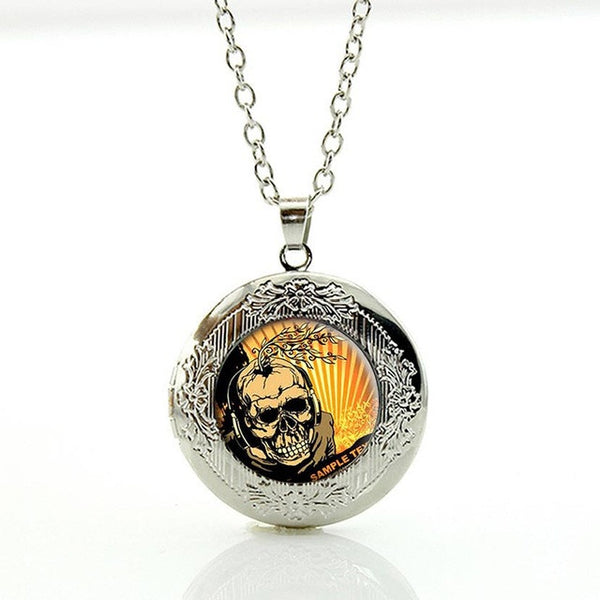 Pirates of the Caribbean Pendant Skeleton Skull Jack Necklace