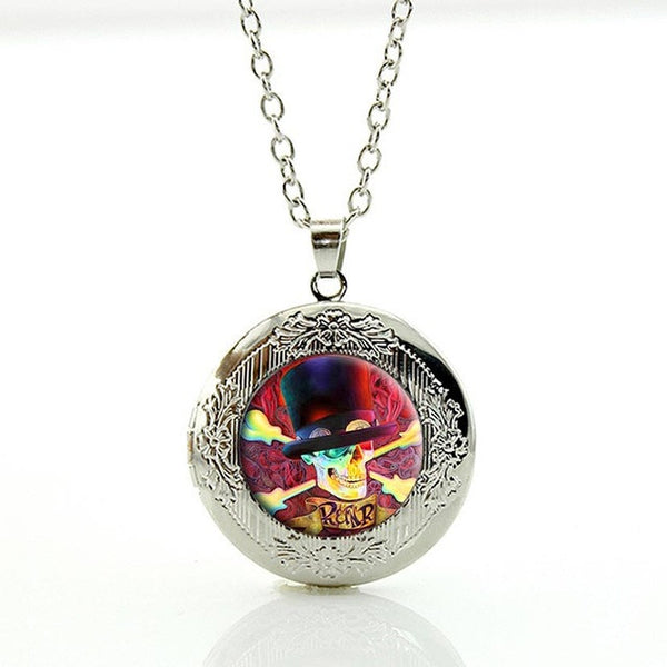 Pirates of the Caribbean Pendant Skeleton Skull Jack Necklace