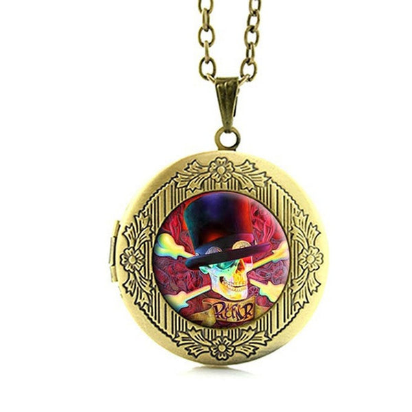Pirates of the Caribbean Pendant Skeleton Skull Jack Necklace