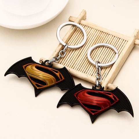 Pameng Cartoon Superman batman Keychain