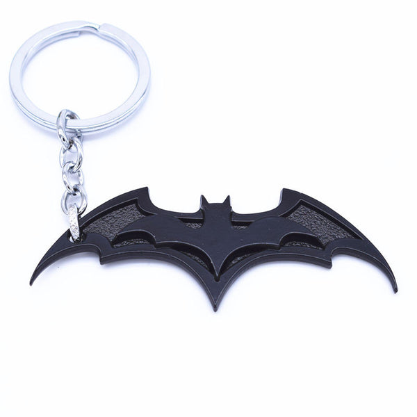 Batman Keychain Super Hero Key Chain & Key Ring Holder