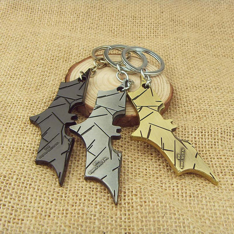 Batman Scratched Key Chains