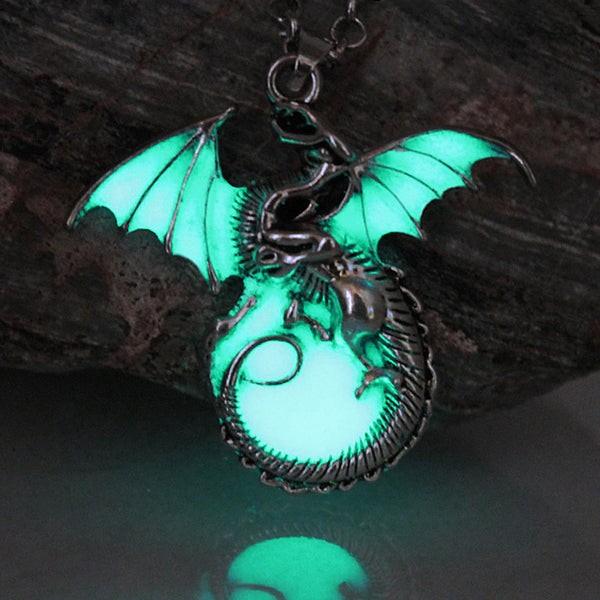 Game of Throne Dragon Punk Luminous Dragon Pendant & Necklace